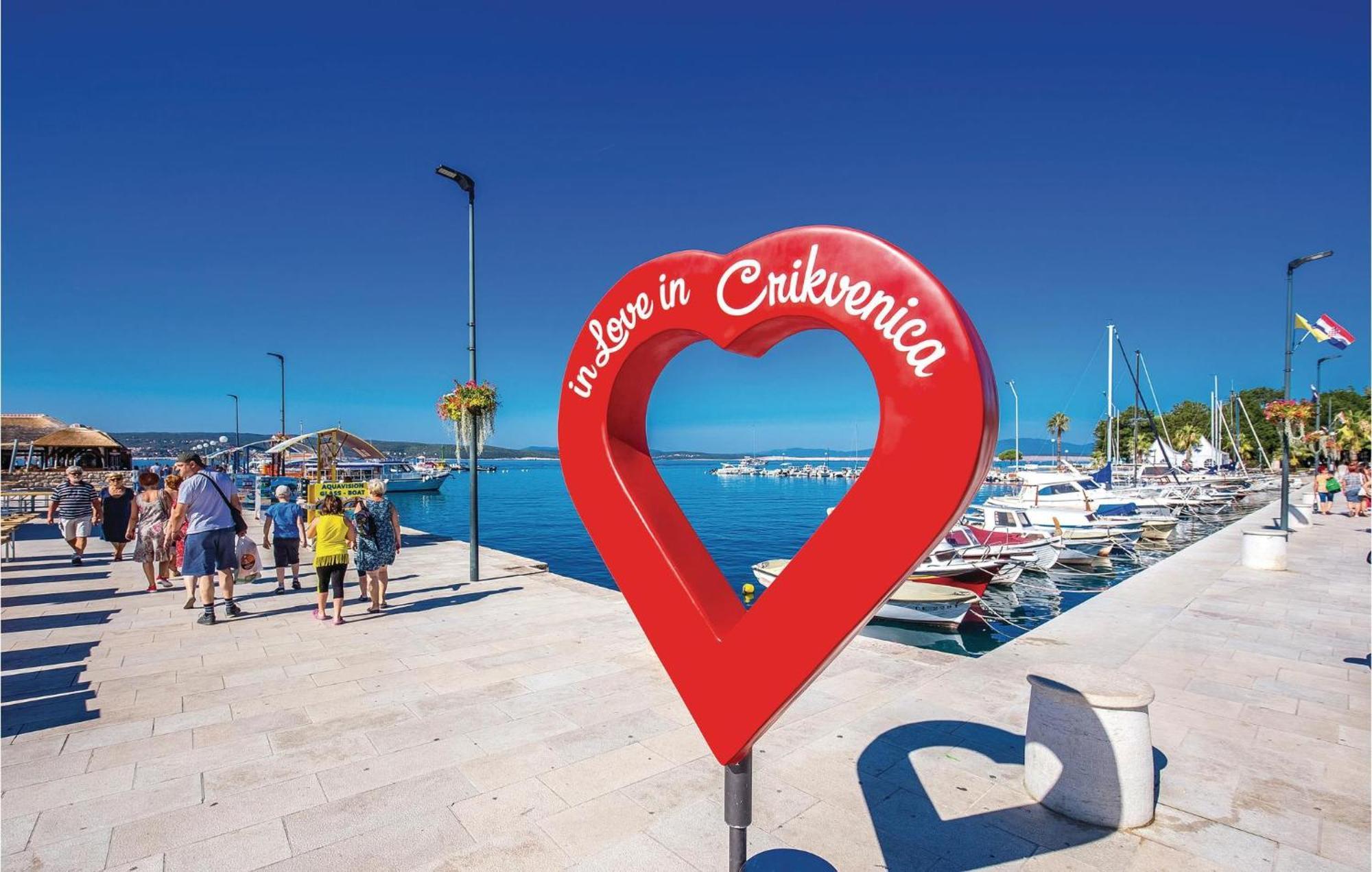 Nice Apartment In Crikvenica With Wifi Экстерьер фото